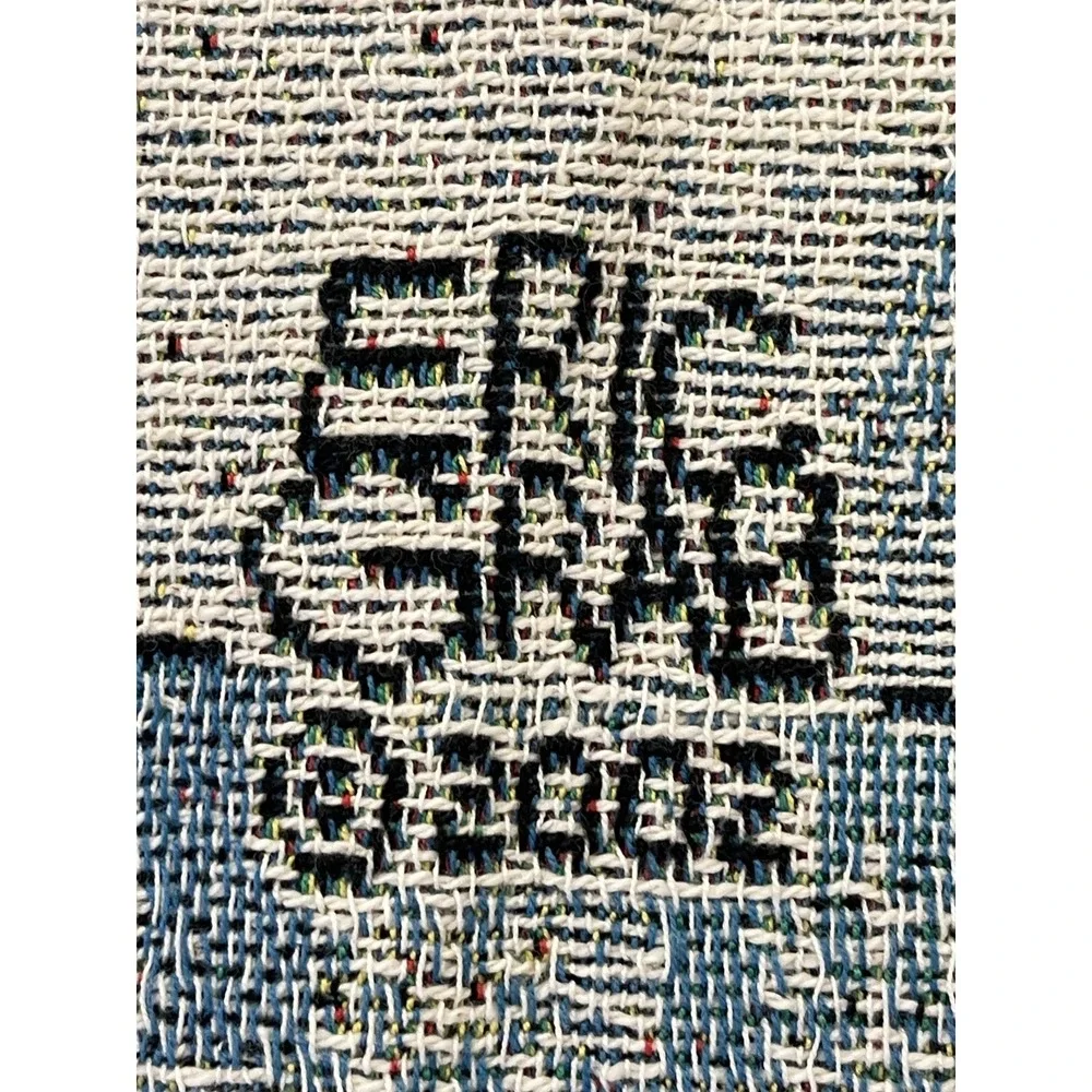 Eric grab 2002 Tapestry Throw Blanket Ice Skating Birds